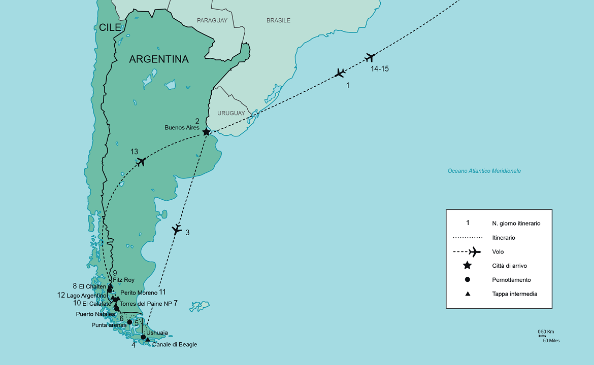 Itinerario Toda Patagonia | #Argentina #viaggigiovani